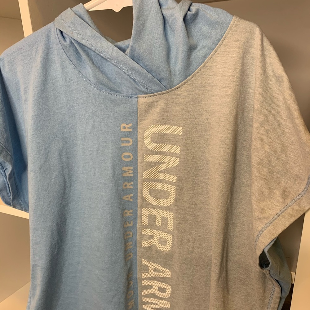 Shirt with a hoodie